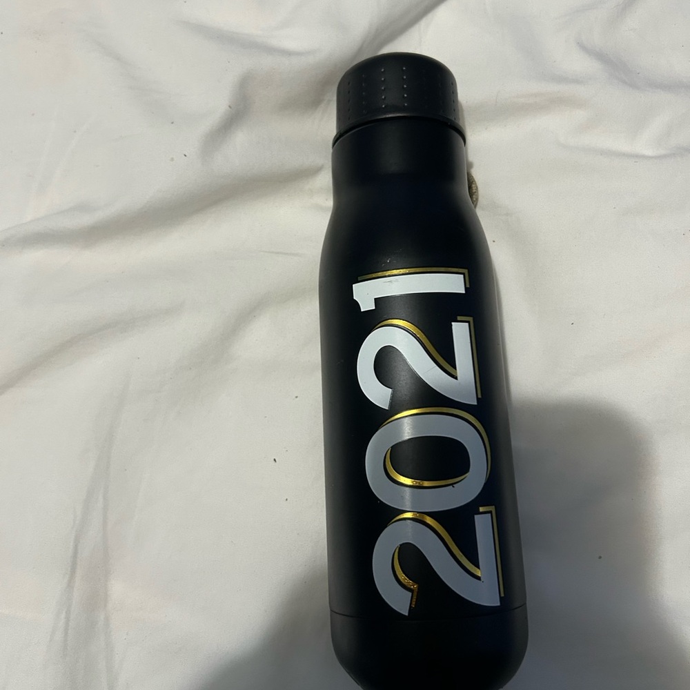 A black 2021 cup